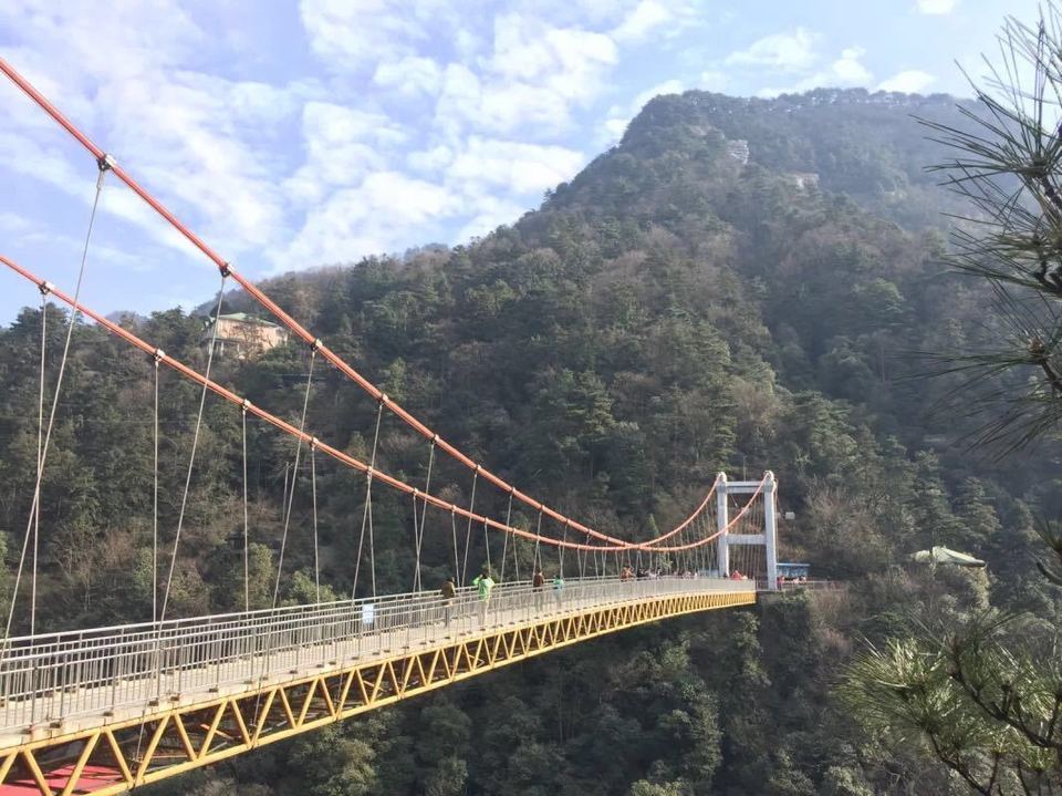 庐山悬索桥