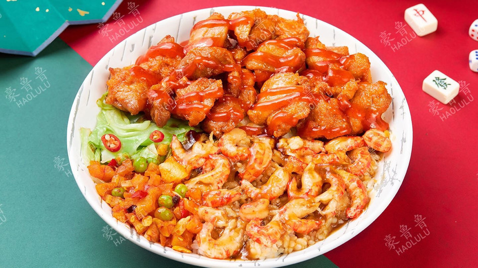 豪鲁鲁の大碗龙虾饭