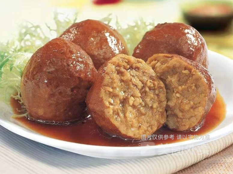 正大红烧丸子图片