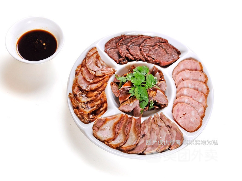 熏酱大拼盘图片