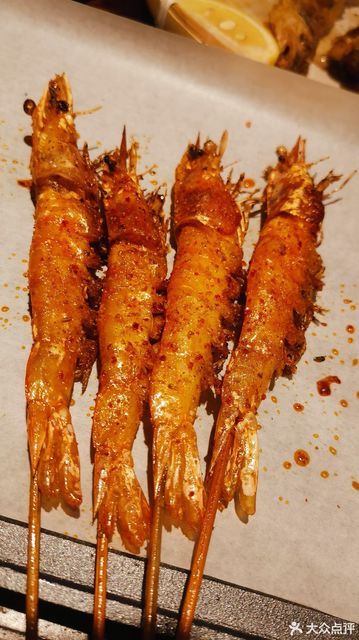 烤海虾图片