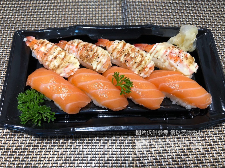 鳗鱼寿司三文鱼寿司推荐菜:缘喜寿司(嘉定日月光店)位于上海市嘉定区