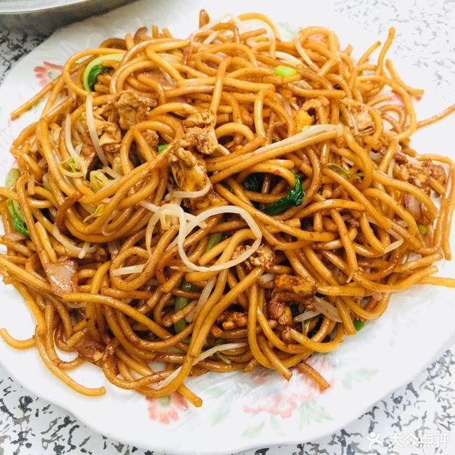 三鲜馄饨老叶炒面