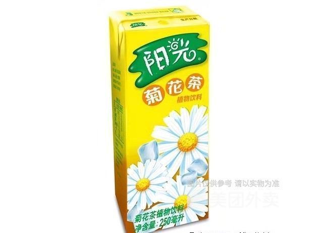 阳光菊花茶图片