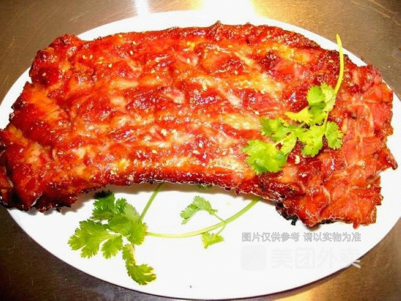 蜜汁烧排骨图片