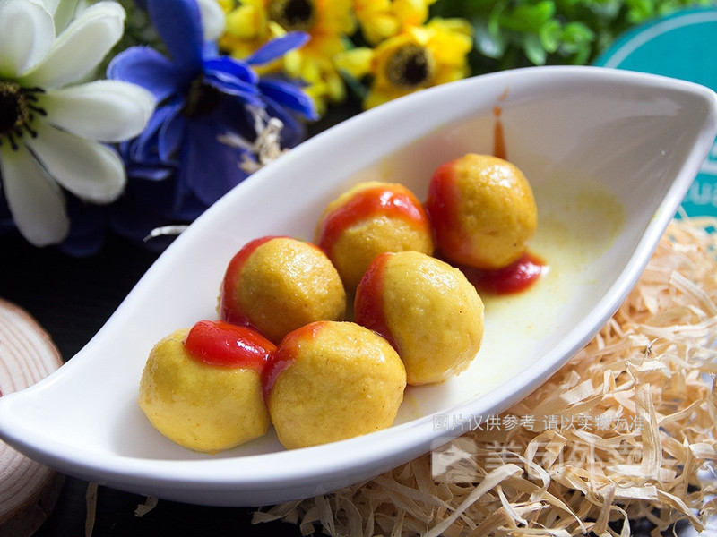 咖喱鱼蛋图片
