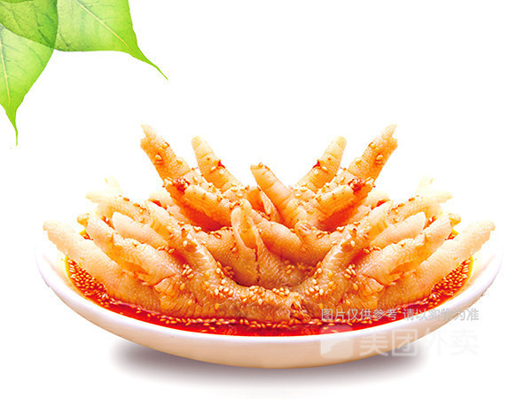 椒麻无骨鸡爪图片