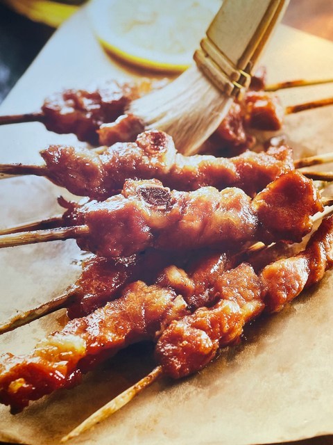 蜜汁排骨串图片