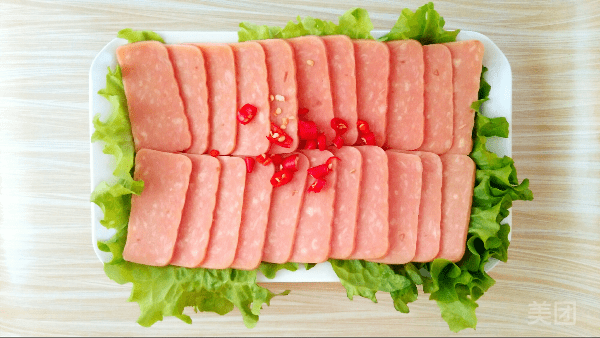午餐肉图片