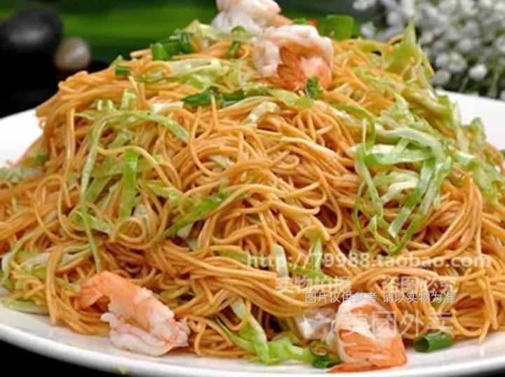 什锦炒线面图片