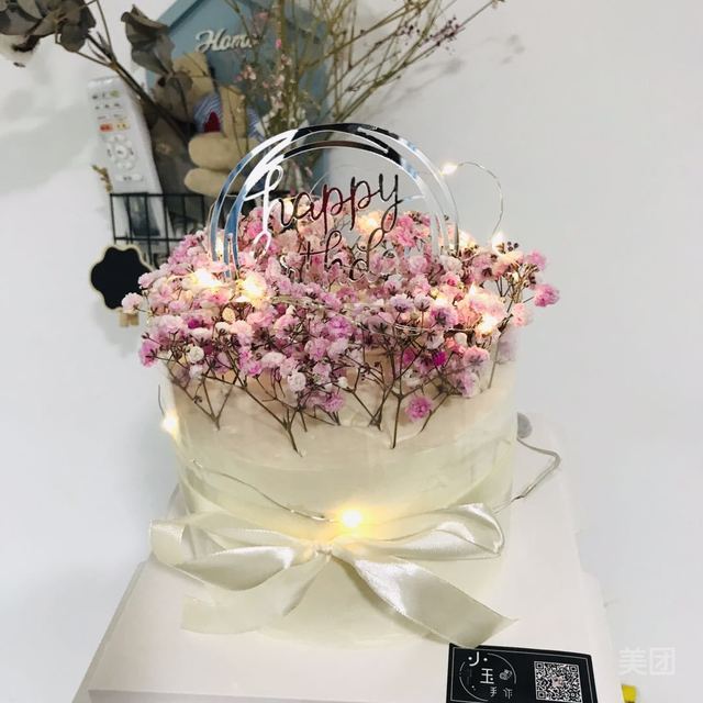 满天星奶油蛋糕图片