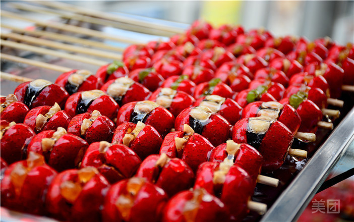 夹馅糖葫芦图片