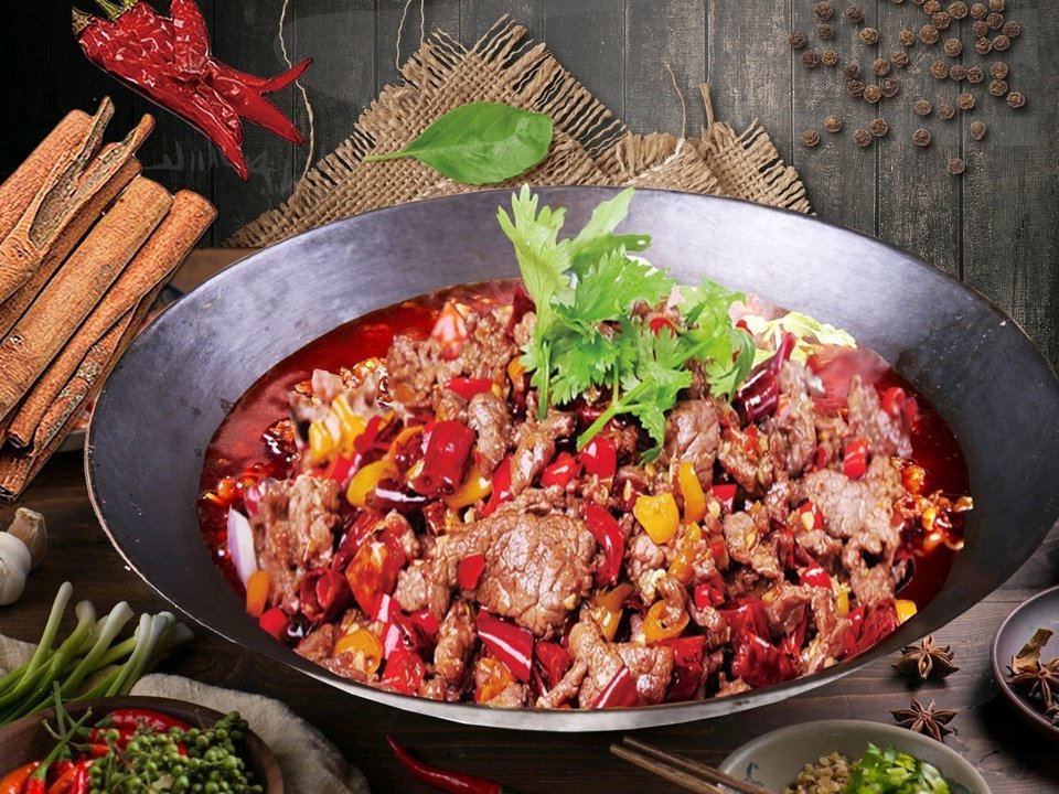 牤牛·特色香锅牛肉图片