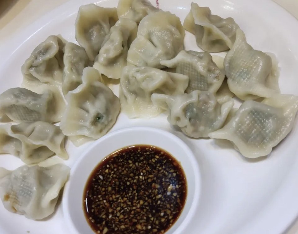 虾腰饺子图片