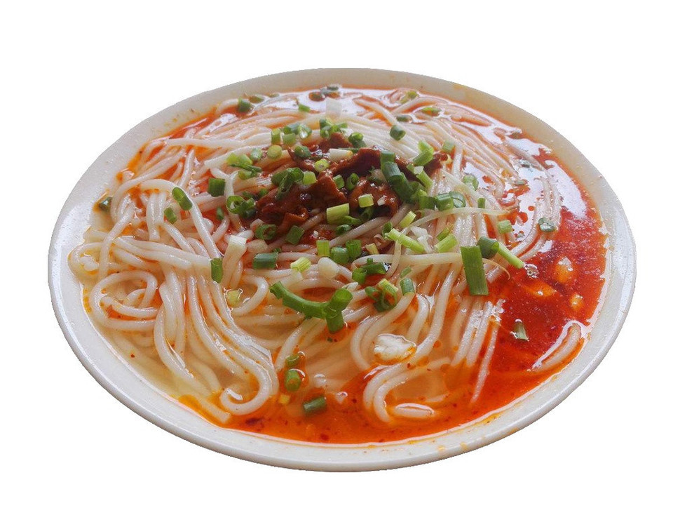 红油肥肠米线图片