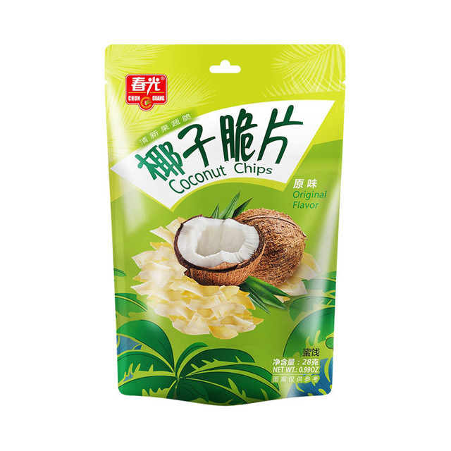 春光椰子脆片图片