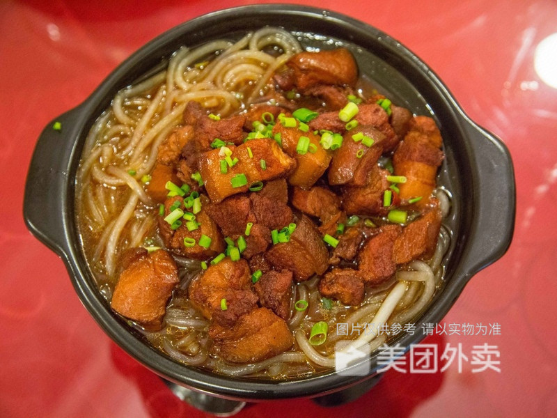 红烧肉炖粉条图片