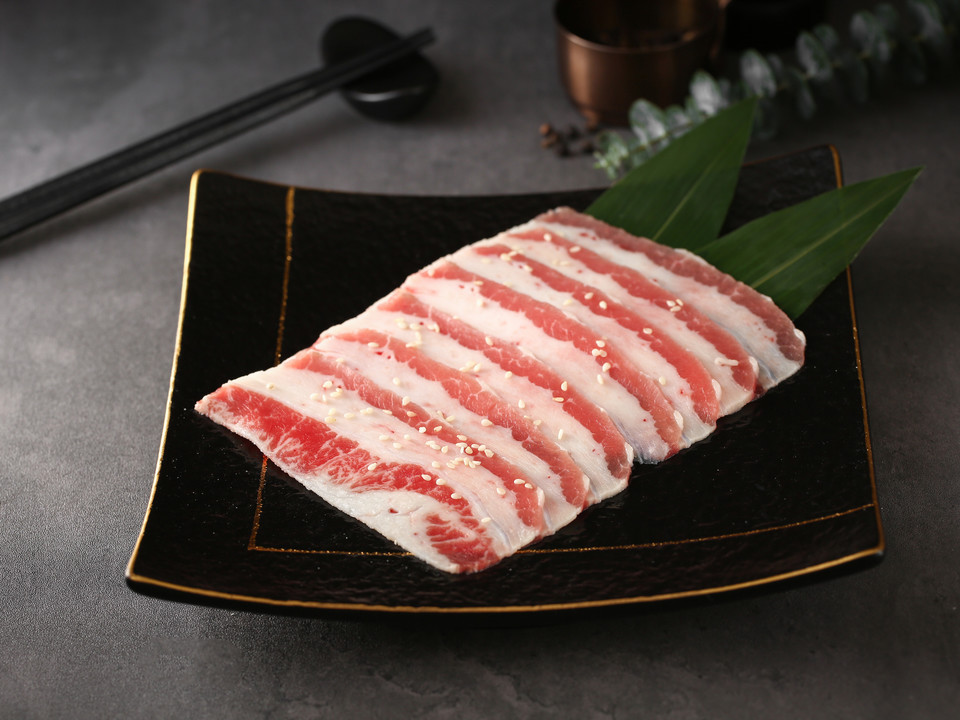 烧汁牛五花图片