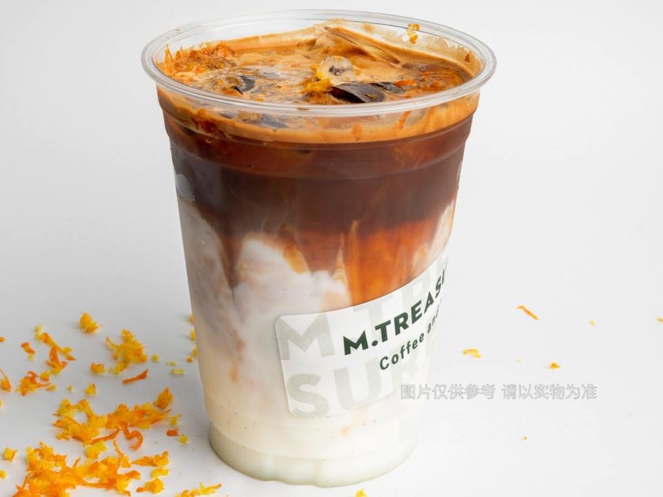 橘皮拿铁图片