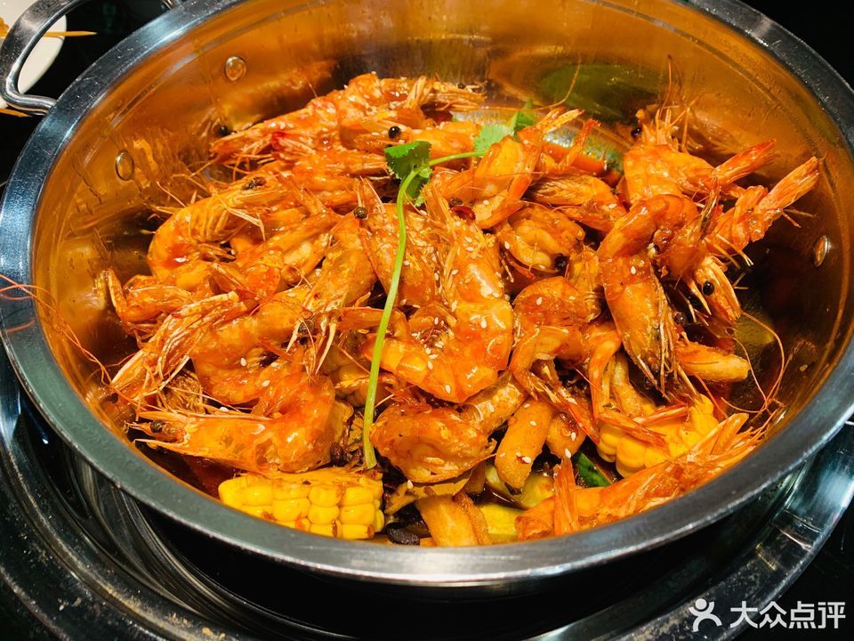 虾吃虾涮虾火锅