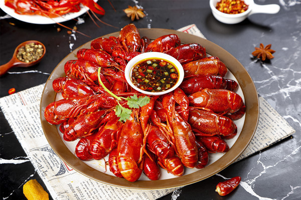 清蒸小龙虾图片