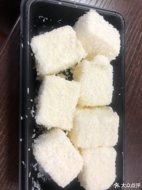 椰丝牛奶小方图片