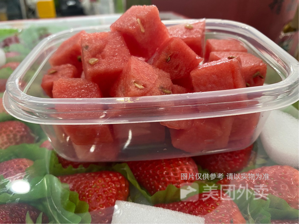 西瓜切盒图片