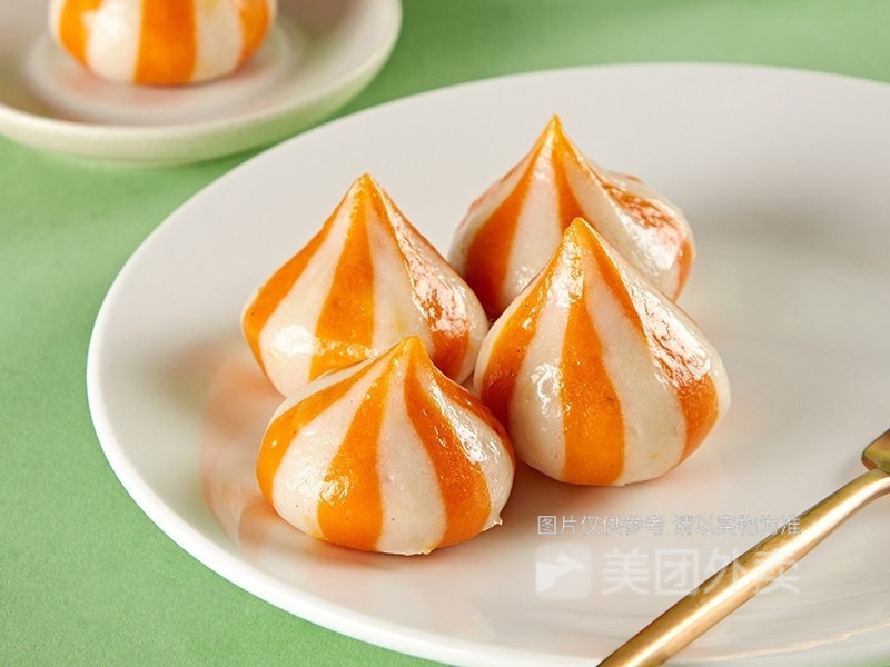 风味蟹籽包图片