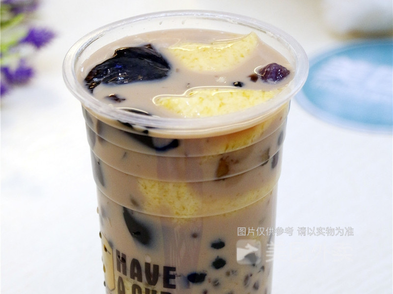 布丁烧仙草图片