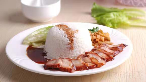 蜜汁叉烧饭图片