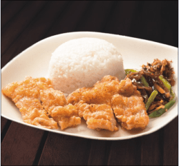 功夫鸡腿饭图片