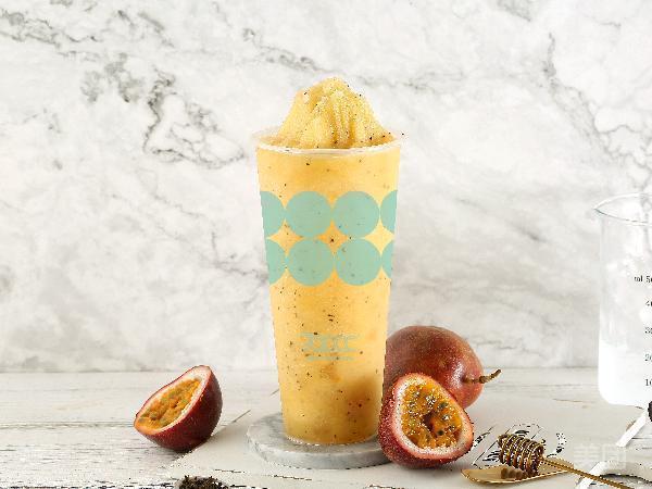 百香果圣代图片