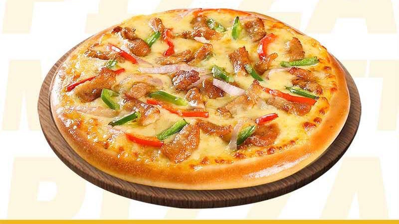 巴西烤肉披萨图片