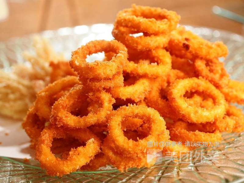 炸鱿鱼圈图片