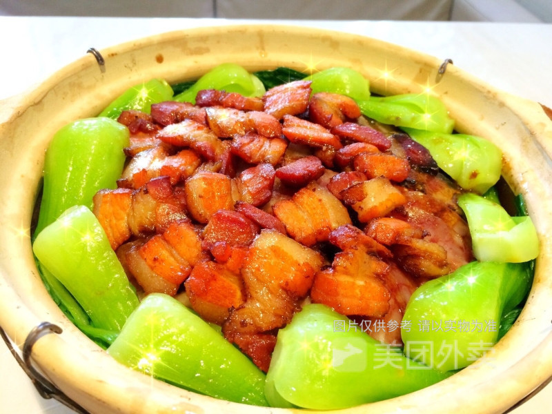 排骨叉烧煲仔饭