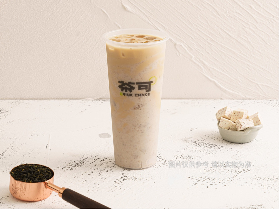 小可手工鲜芋奶茶图片