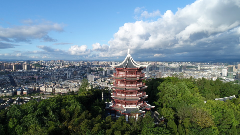 四川南充玉屏公園