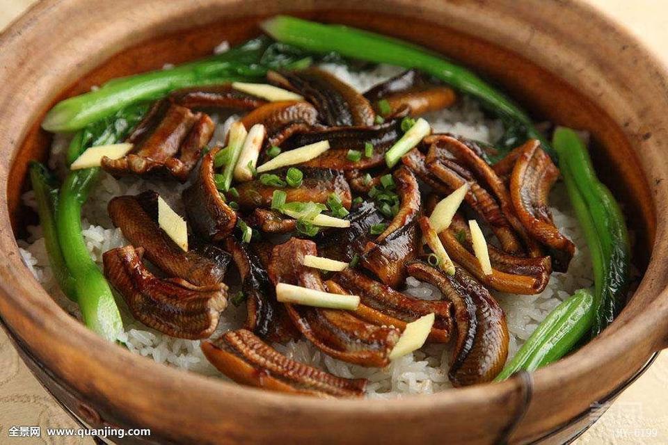 煲仔黄鳝饭图片
