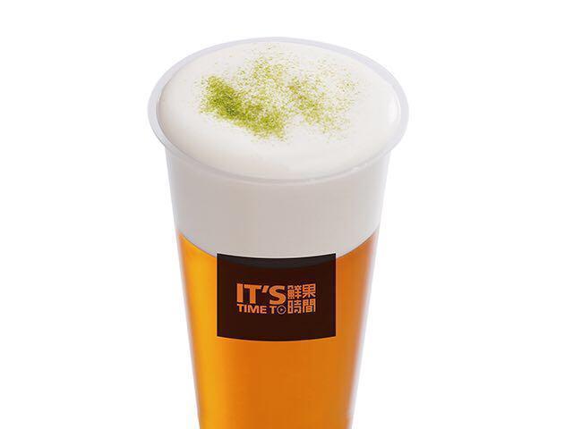 雪顶奶盖乌龙图片