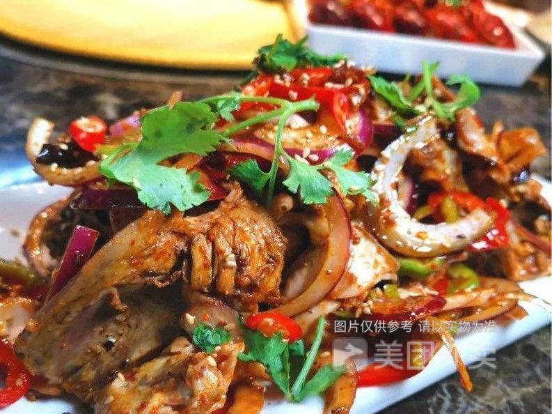 凉拌鸡架图片