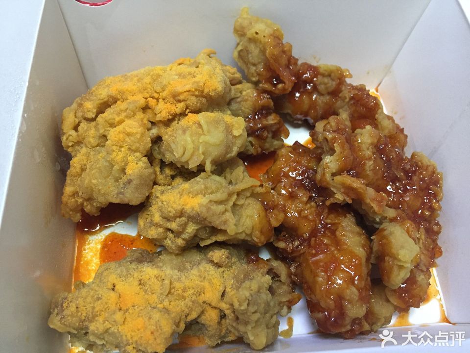 奶香芝士无骨炸鸡套餐图片