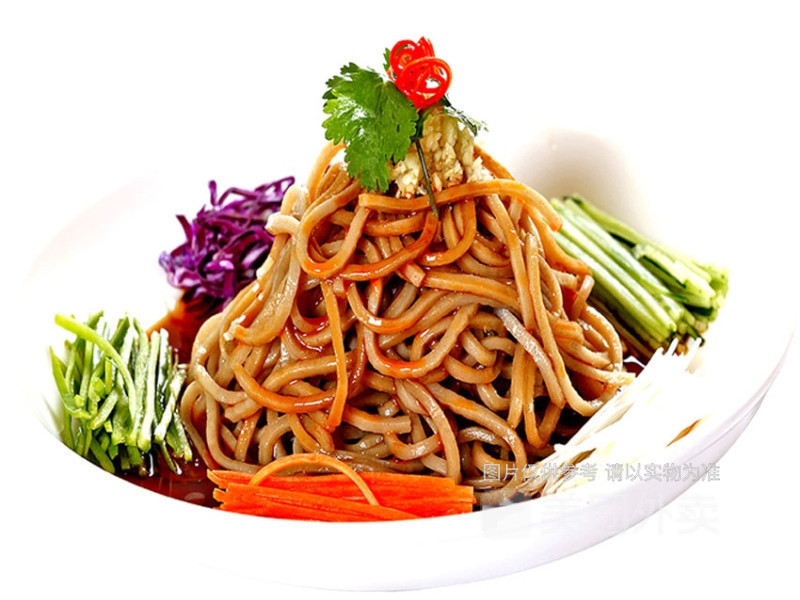 凉拌莜面图片
