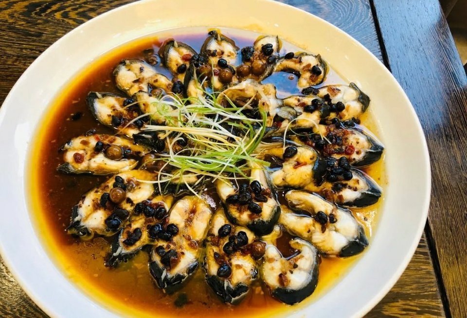 清蒸鳗鱼图片