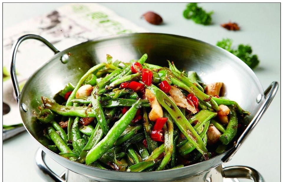 干锅四季豆