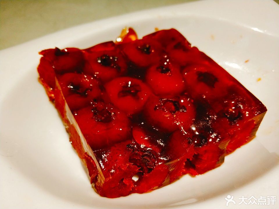 水晶山楂冻图片