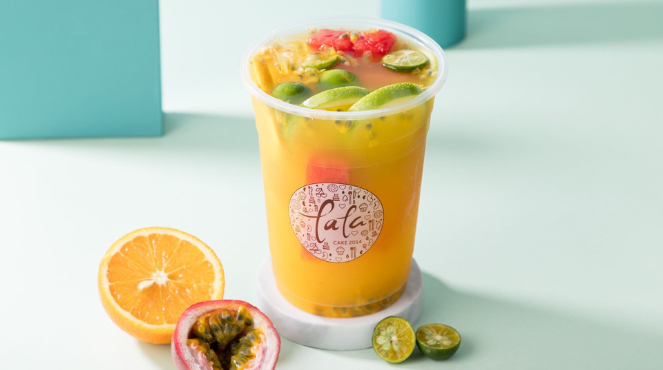 招牌水果茶图片