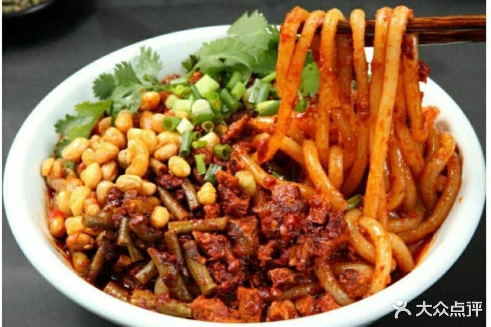 鸡肉拌米粉图片