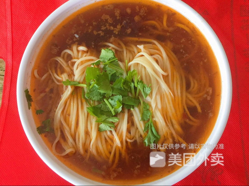 老汤面图片