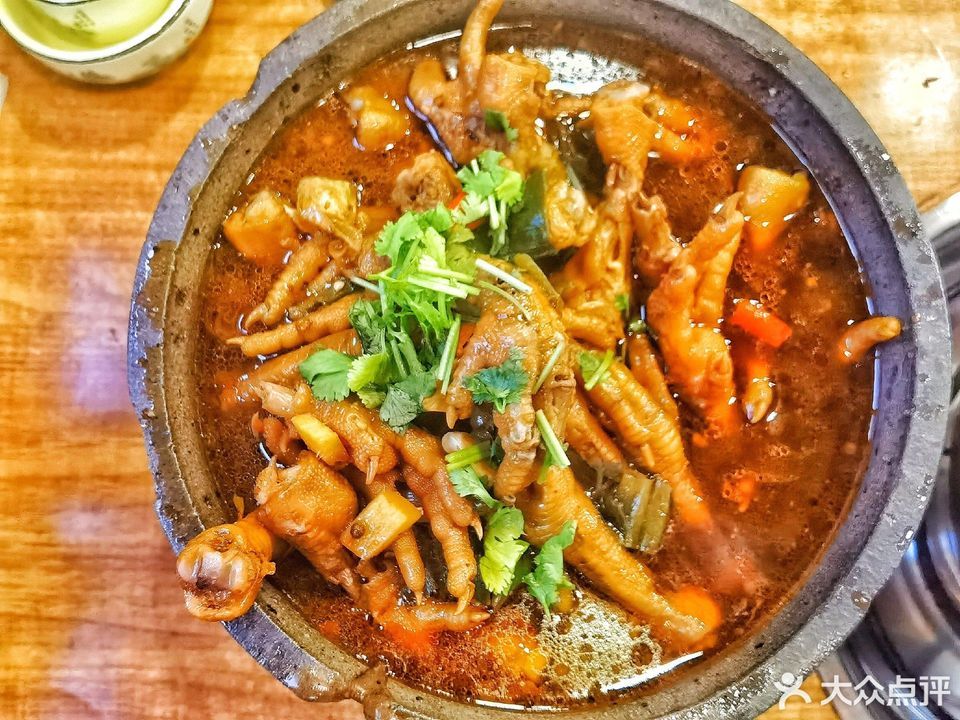 鸡爪锅图片