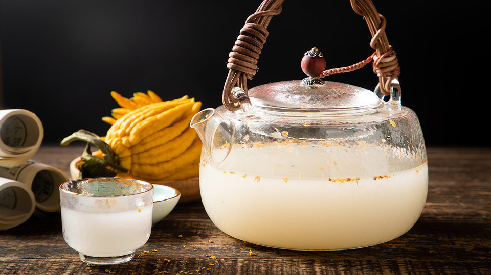 临安桂花米酿图片